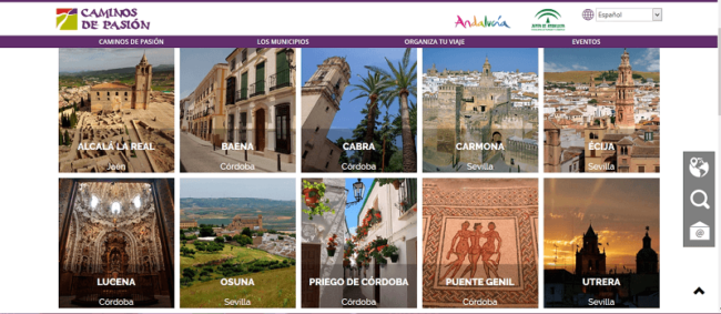 2016 04 29 Caminos de Pasión estrena nueva web