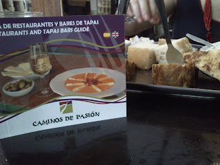guía restaurantes y bares de tapas Caminos de Pasión 2013