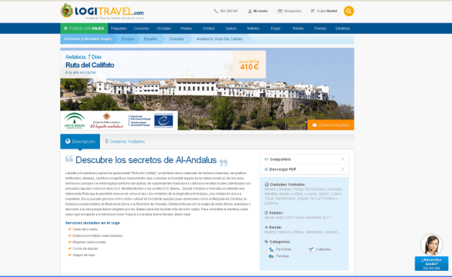 logitravel ruta del califato 2017