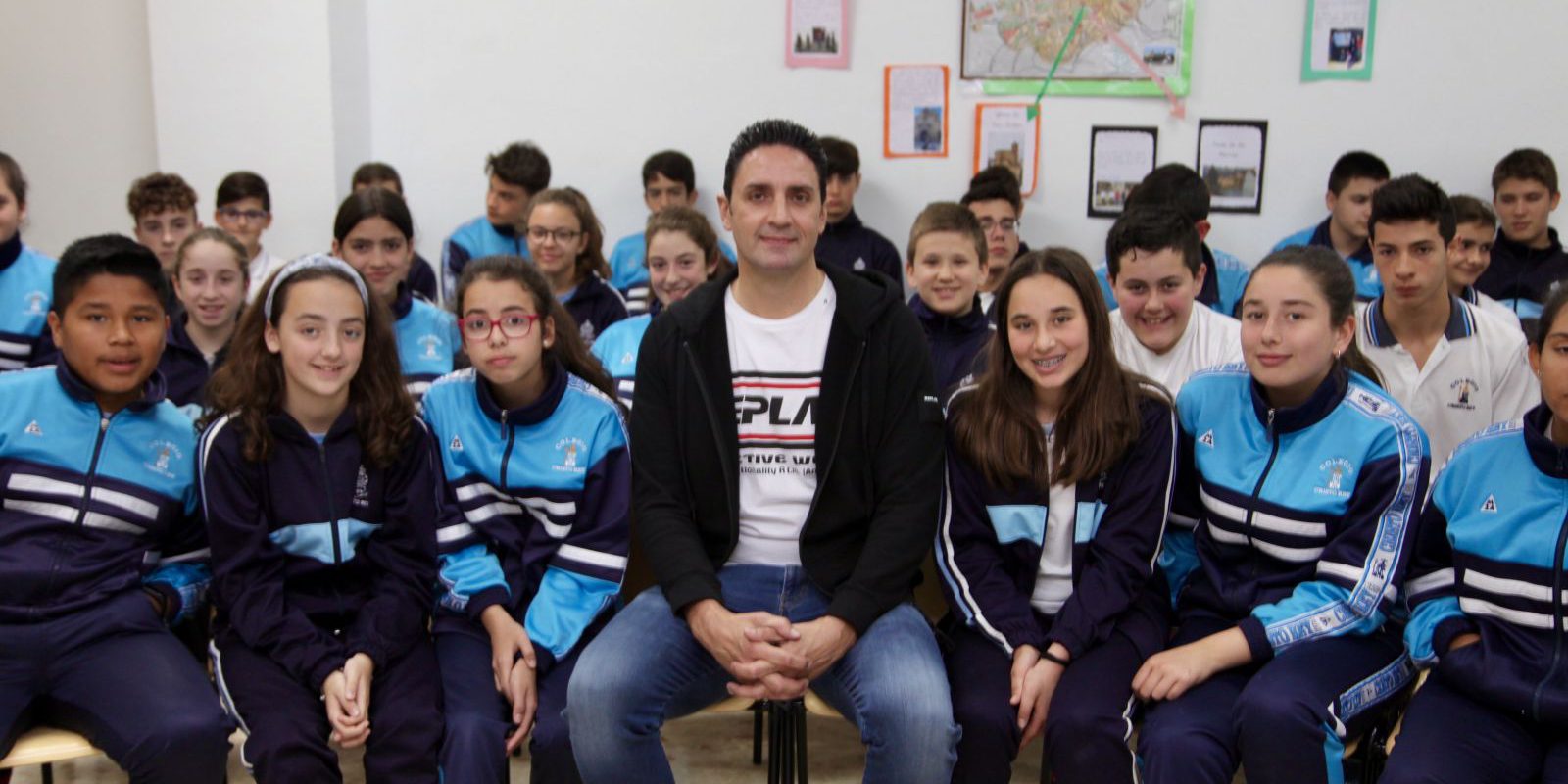 maluenda baloncesto en aula