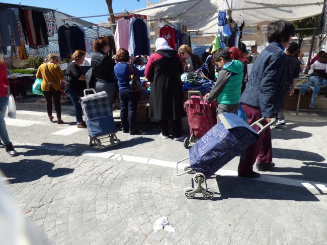 mercadillo carritos compra