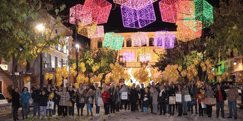 activada iluminacion navidad 2017