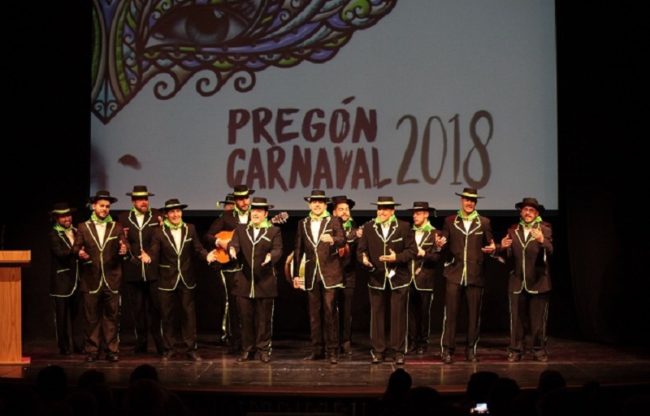 pregón carnaval 2018