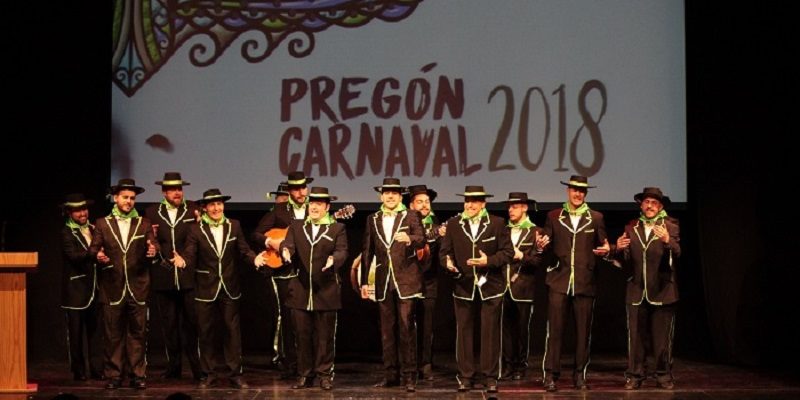 pregón carnaval 2018