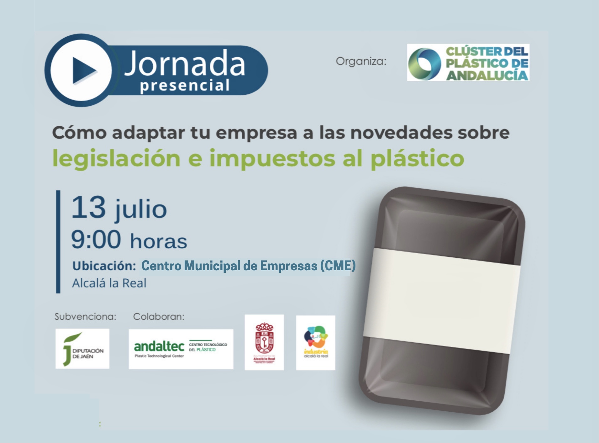 Industria celebrará el martes una jornada dedicada al sector del plástico
