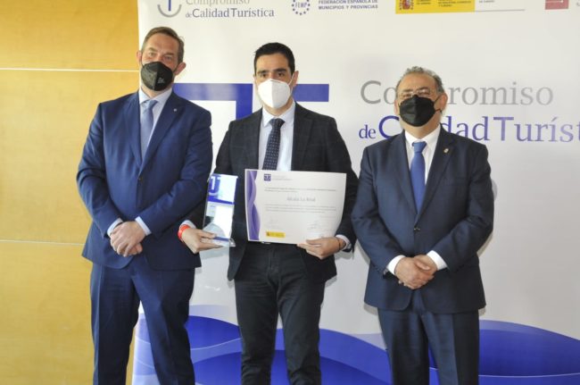 Recogida premio SICTED en FITUR 2022