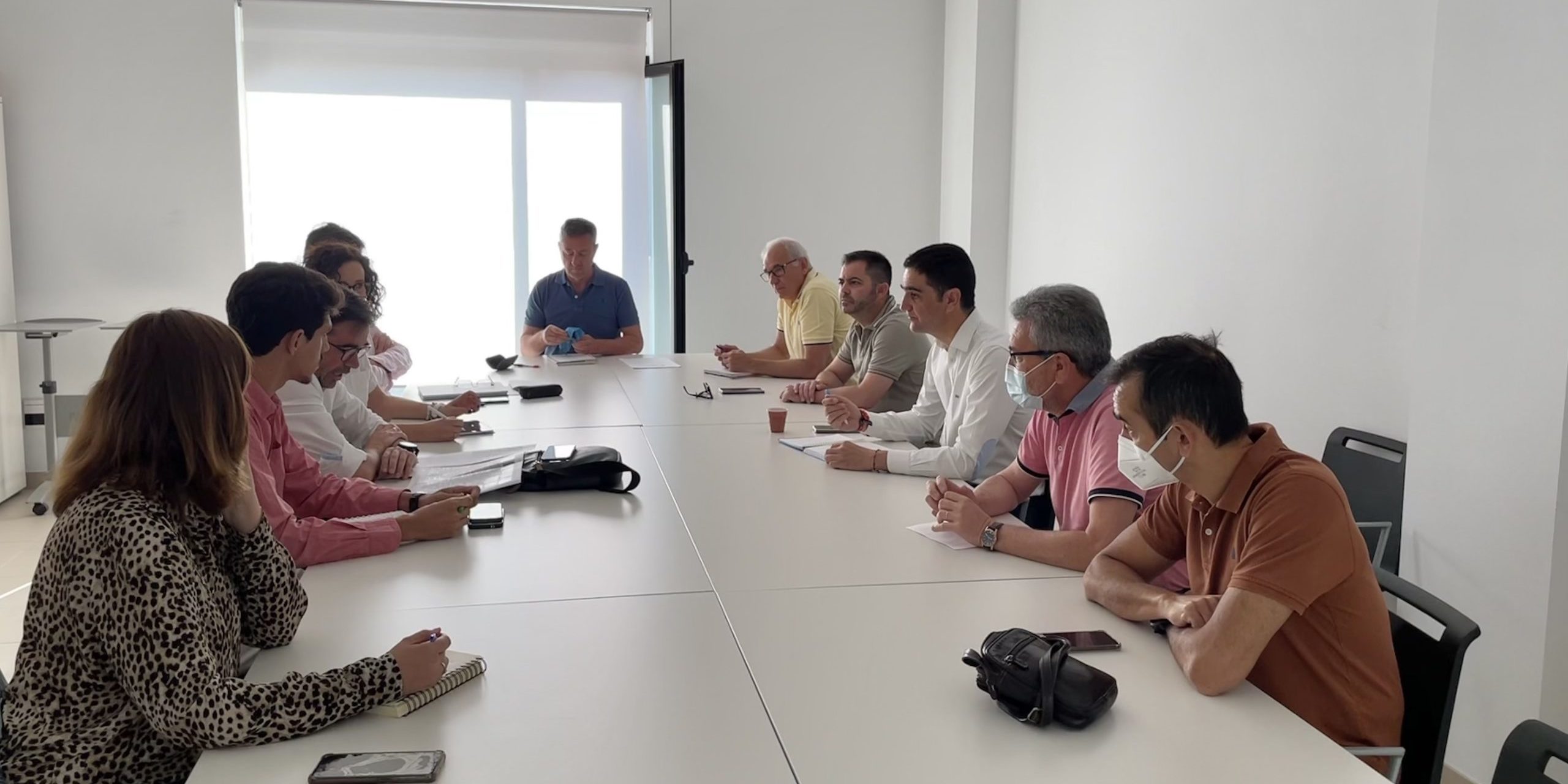 Reunión proyecto DEPURADORA ALDEAS en La Tejuela