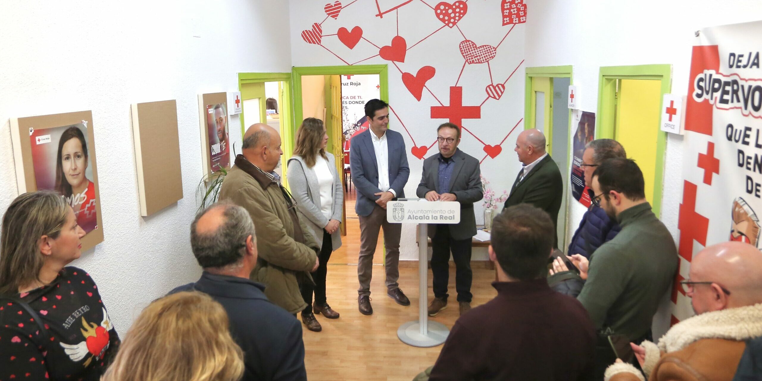 Pruden Rosales,Marino, Jerónimo Vera y gobierno en inauguración sede Cruz Roja