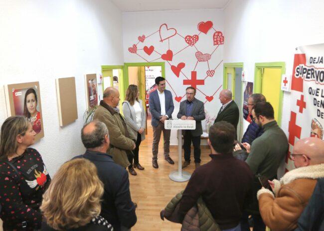 Pruden Rosales,Marino, Jerónimo Vera y gobierno en inauguración sede Cruz Roja