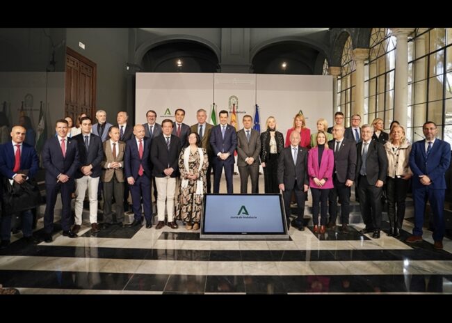 Marino foto de grupo Plan Infraestructuras Judiciales de Andalucía