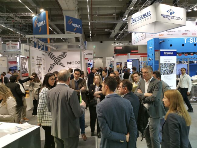 Visita feria Frankfurt Techtextil y Texprocess