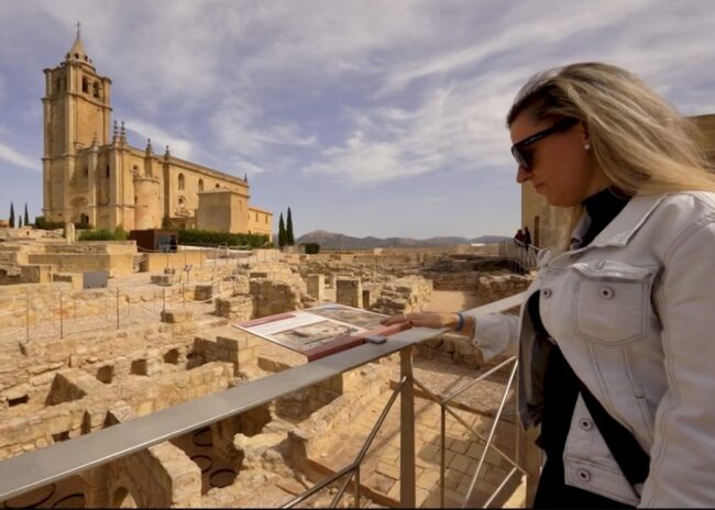 Turista en la Mota