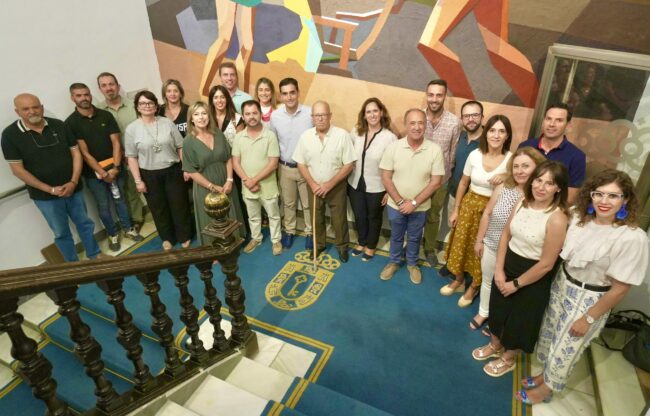 Foto Pedro Cervera con Corporación