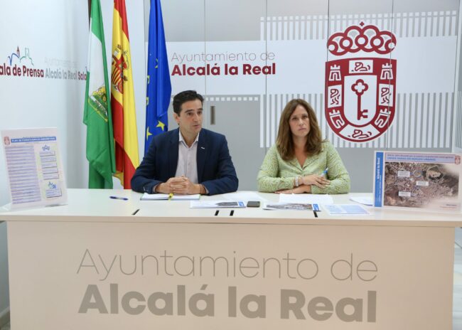 Marino y Merce Flores presentando PFEA 2024