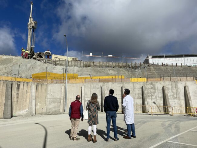 Obras muro CHARE Marino y otros