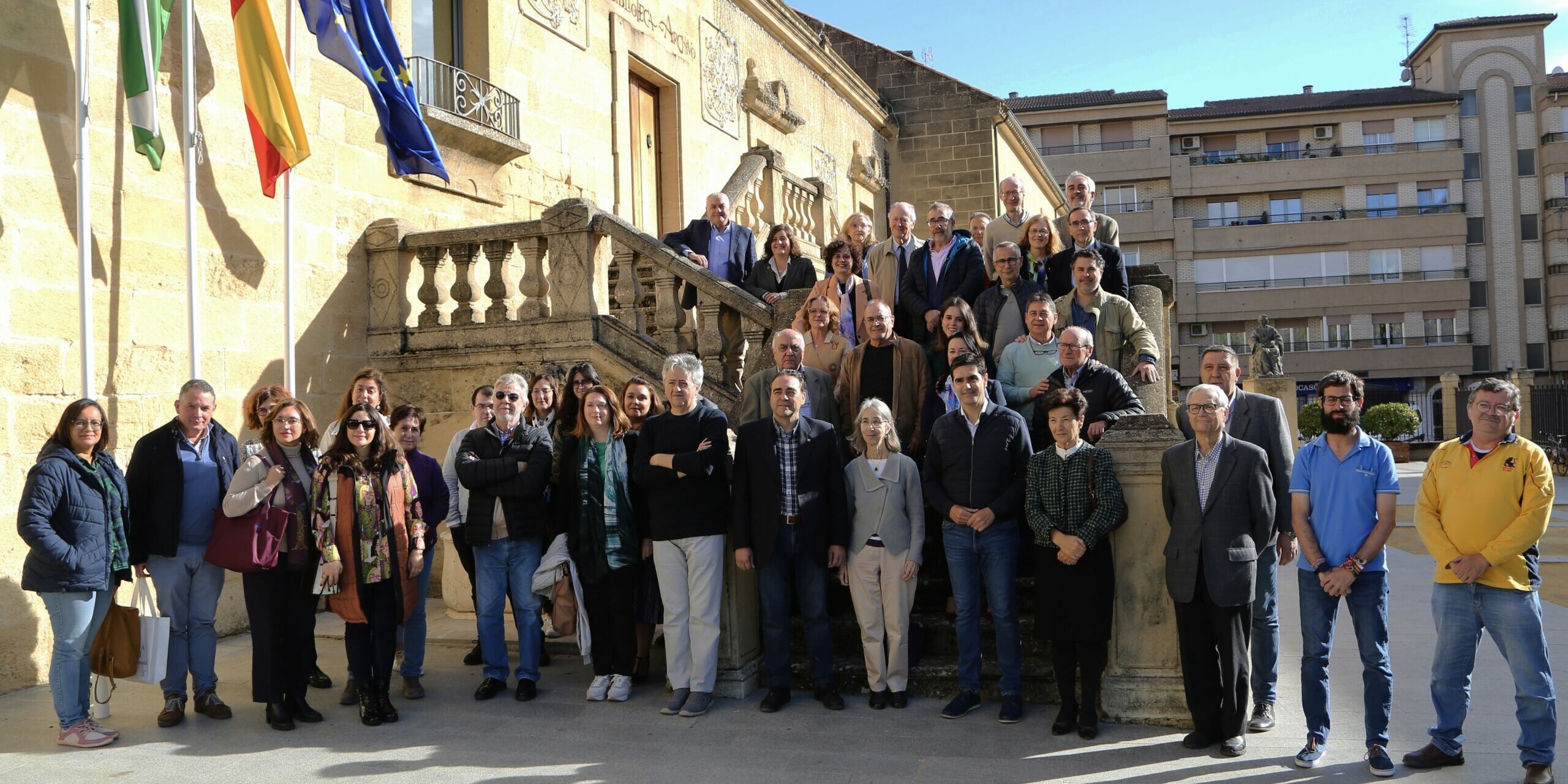 Del Val Valdivieso y Marino Congreso Frontera 2024 con Juan Francisco Jiménez foto de grupo