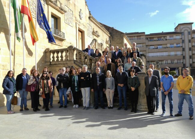Del Val Valdivieso y Marino Congreso Frontera 2024 con Juan Francisco Jiménez foto de grupo