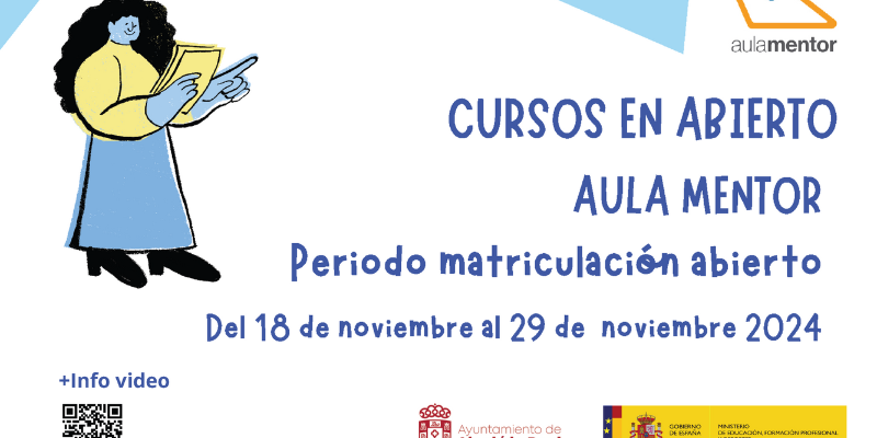 Cartel Aula Mentor 2024