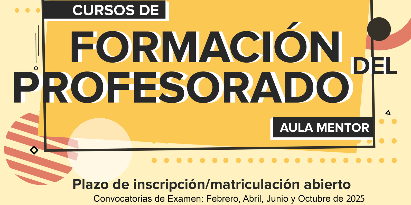 Cartel Cursos-Formación-Profesorado-2025