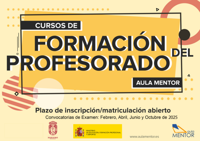 Cartel Cursos-Formación-Profesorado-2025