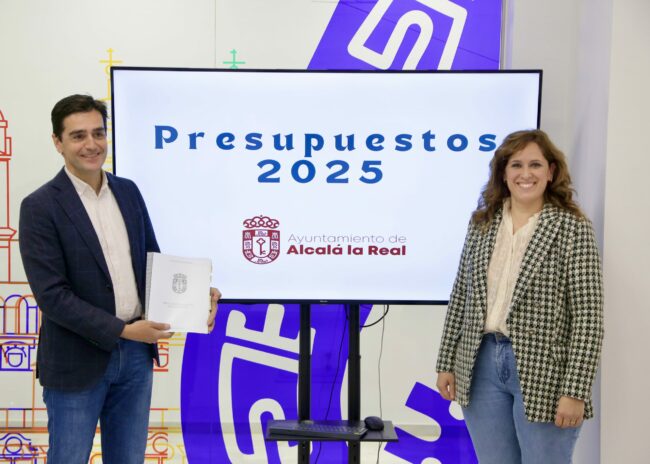 Marino y Merce Flores presupuestos 2025 de pie