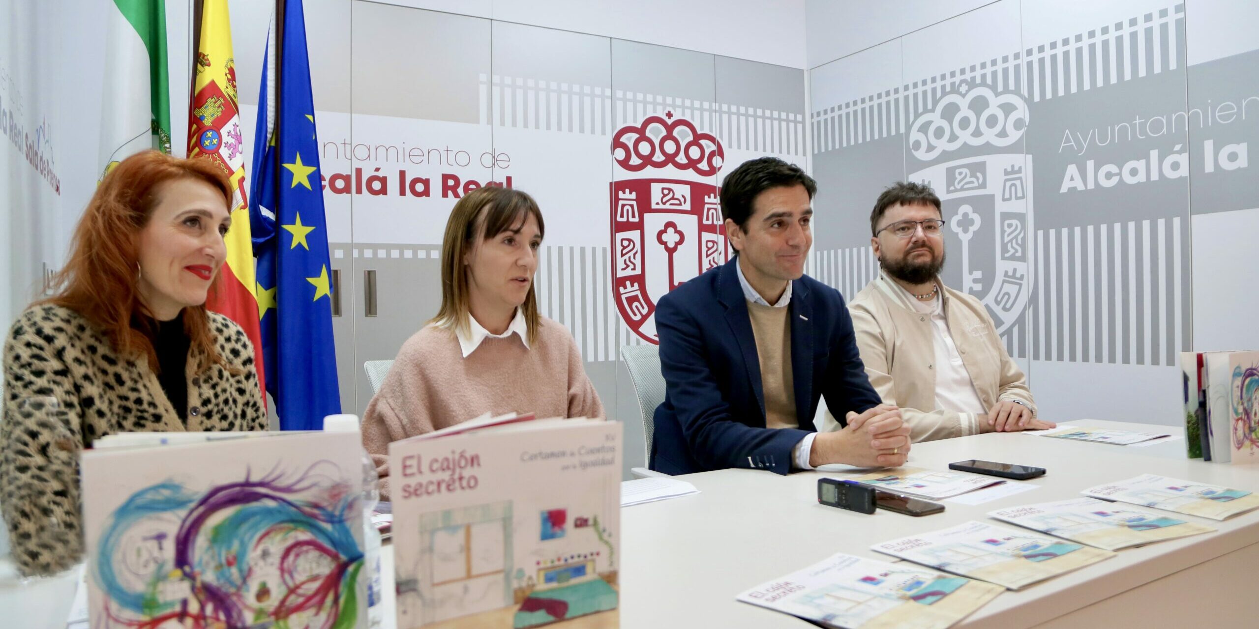 Marino, Félix Blanco, Dulce y Custo Cortés Cuentos por la Igualdad