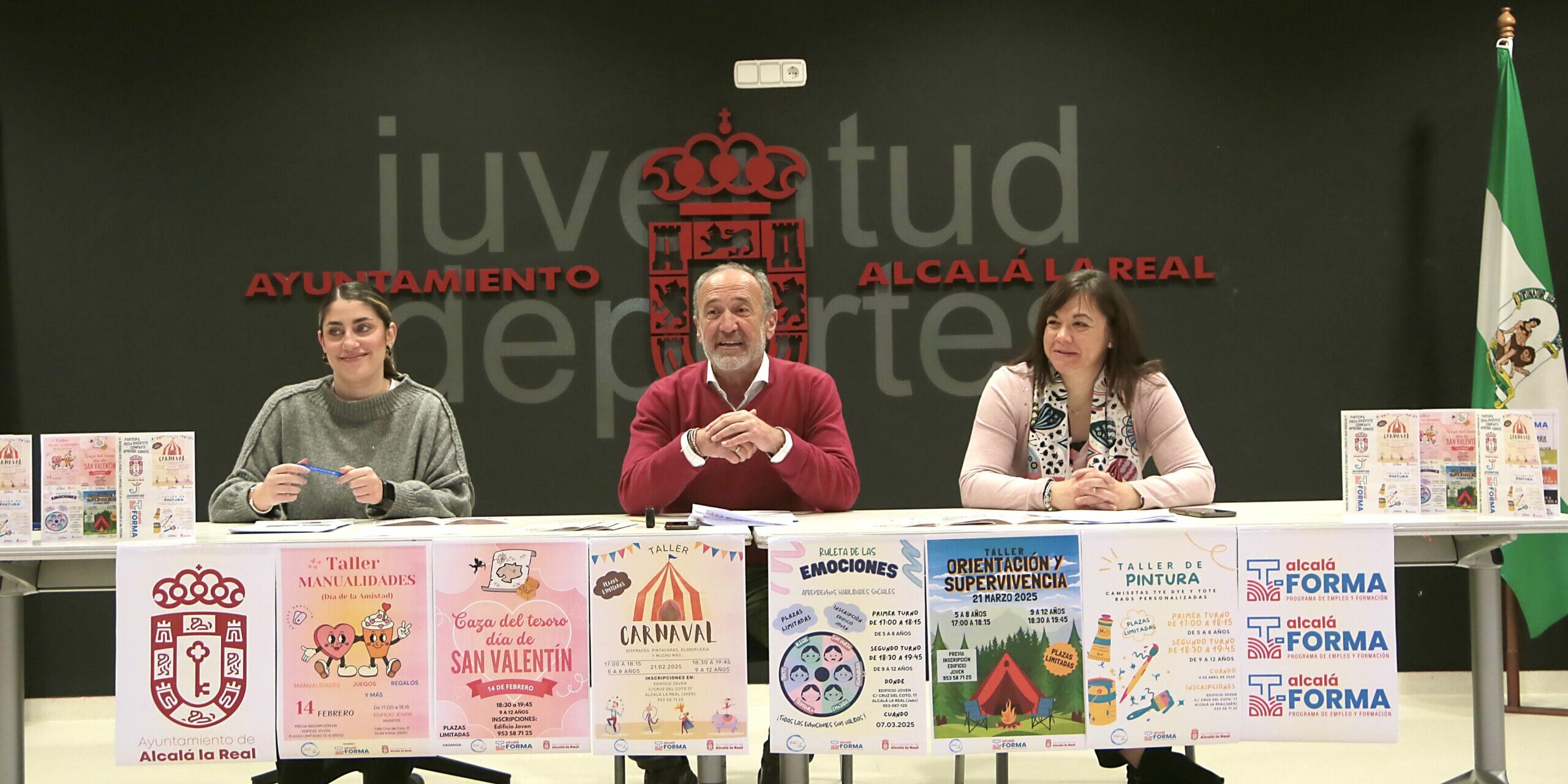 Baldomero y Rocío actividades juventud y formación