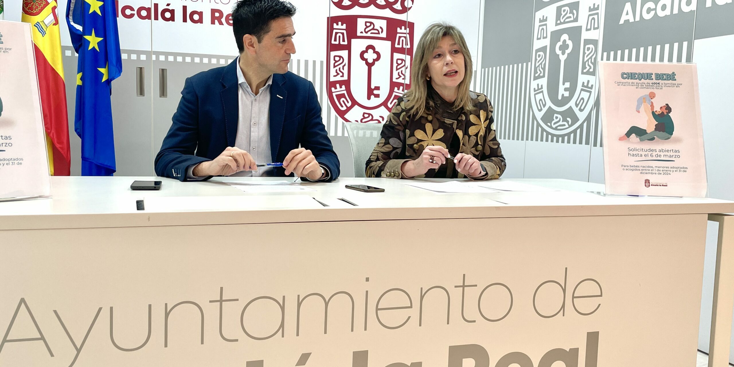 Marino y Loli Cheques Bebé 2024