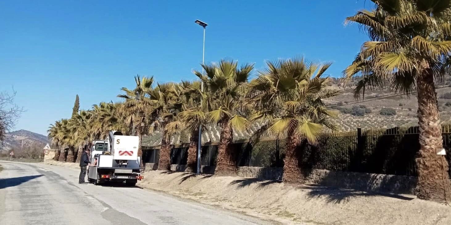 Obras farola electricista