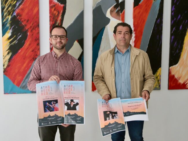 Atardeceres 2025 Juanma y Antonio Aguilera con cartel