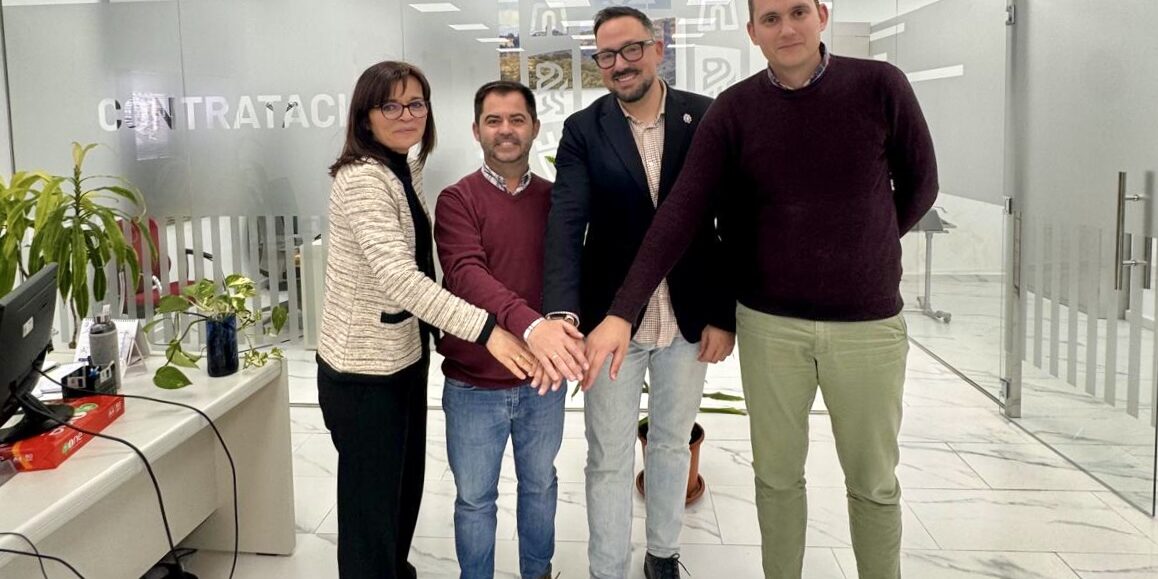 Personal área Cintratación con Jesus Aguilar y Rafa Sánchez