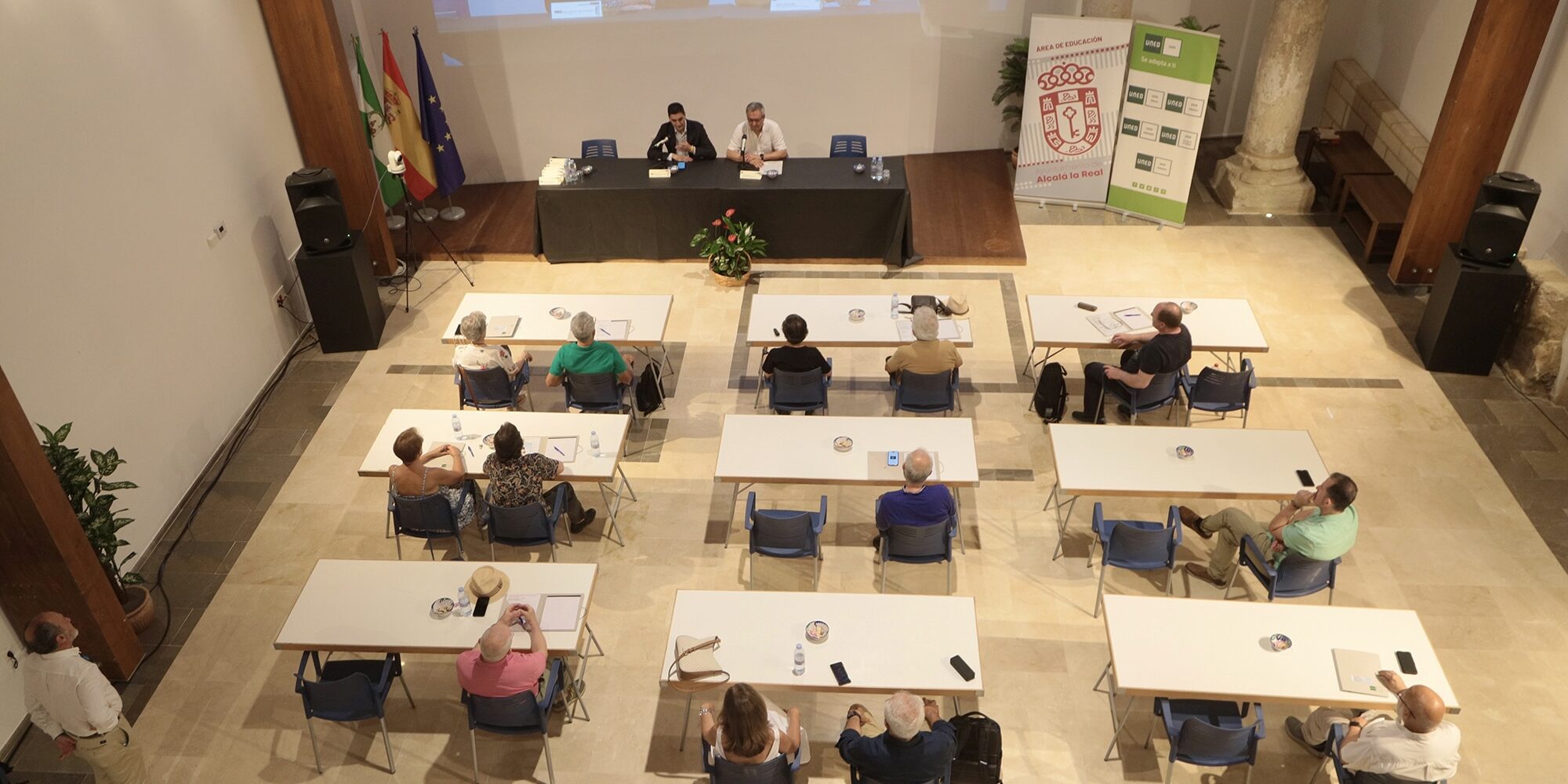 Marino y Manuel Valdivia La Trinidad Cursos de Verano UNED 2025 aerea