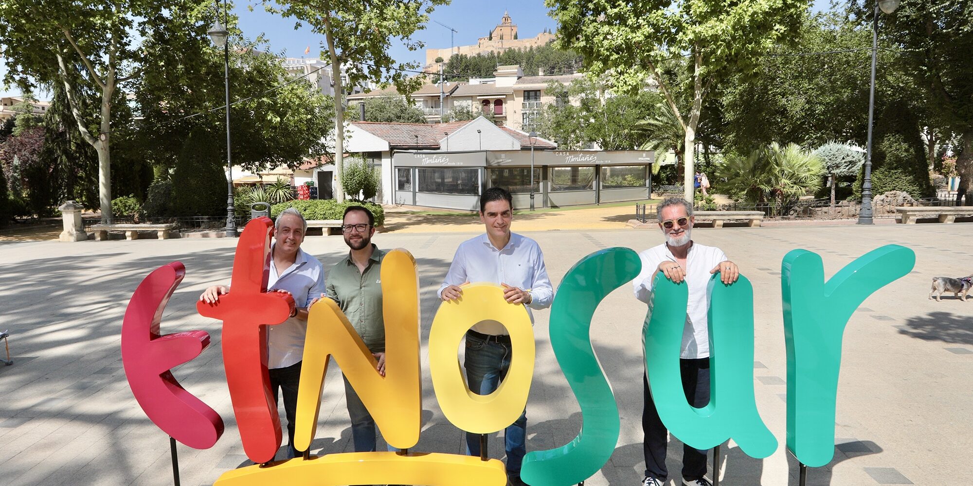 Presentación EtNosur 2025 Marino, Juanma, Rafa y Juanra