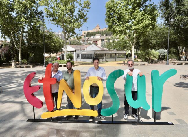 Presentación EtNosur 2025 Marino, Juanma, Rafa y Juanra