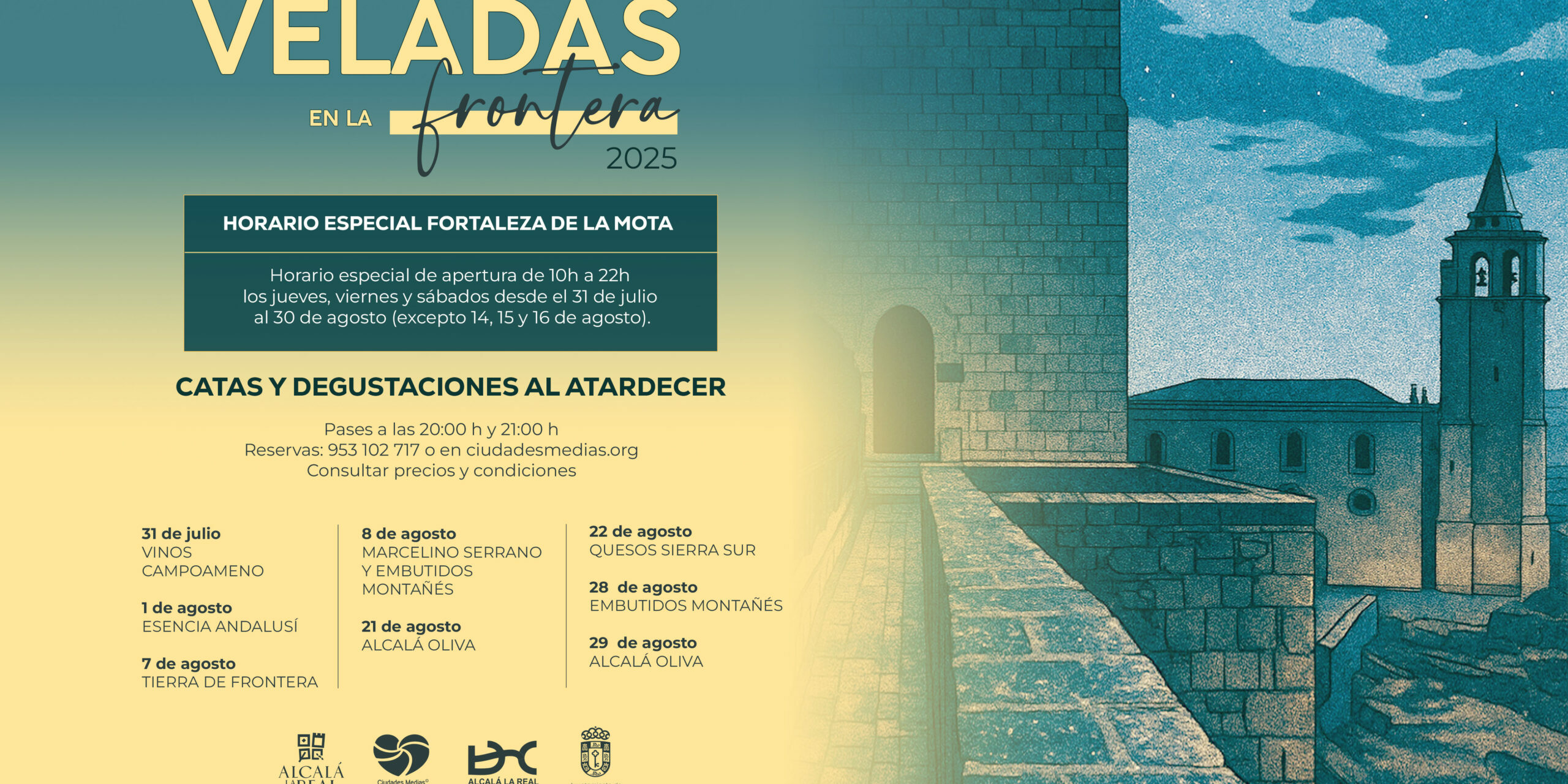 Cartel veladas 2025