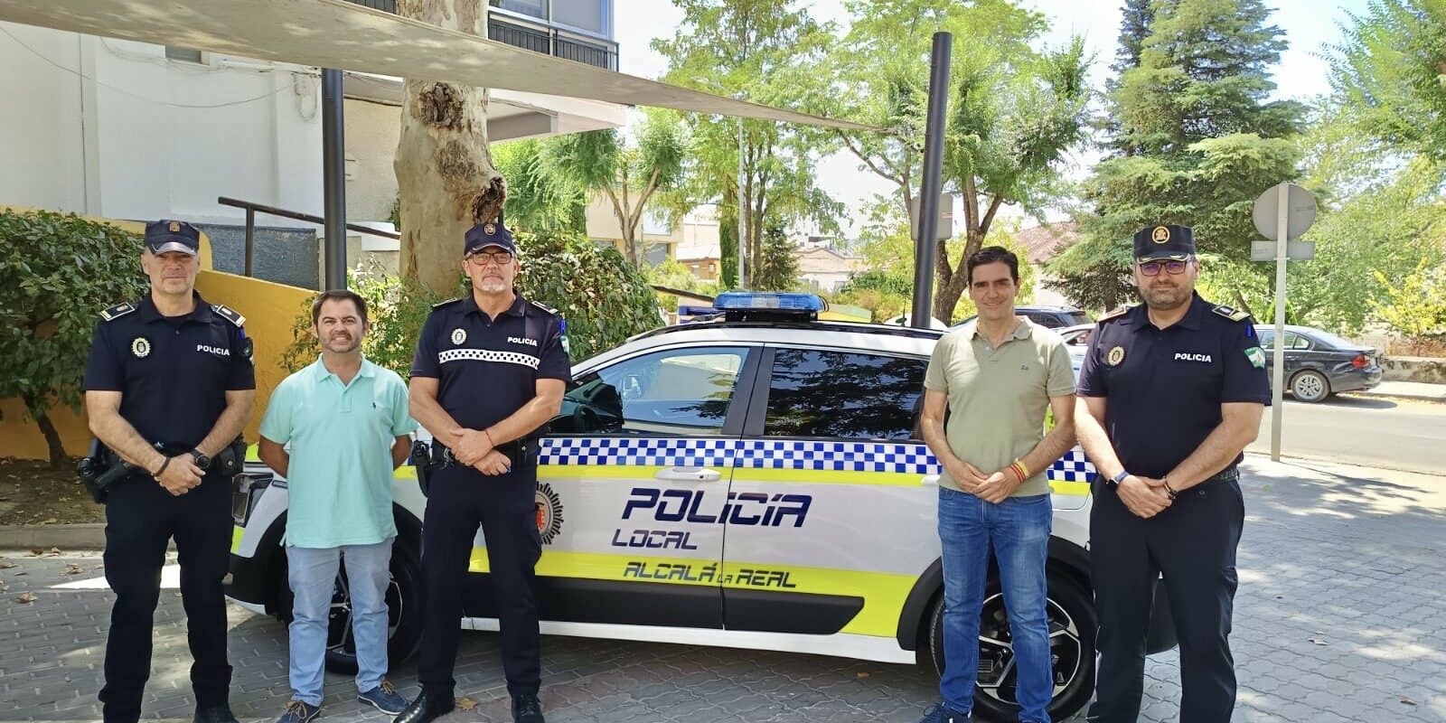 Nuevo vehículo patrulla Policía Local, Marino y Jesús