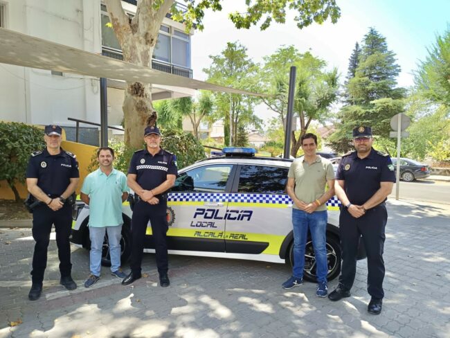 Nuevo vehículo patrulla Policía Local, Marino y Jesús
