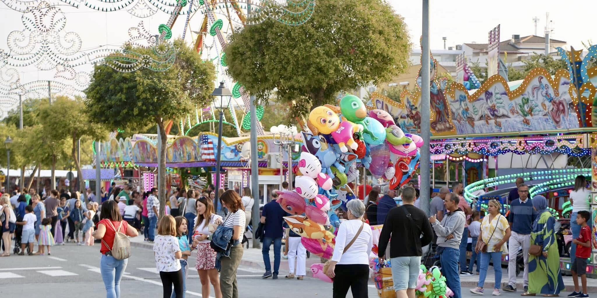 Feria San Mateo ambiente atracciones