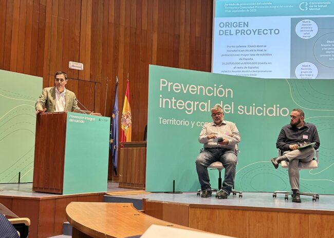 Marino Jornada Suicidio Ministerio Sanidad