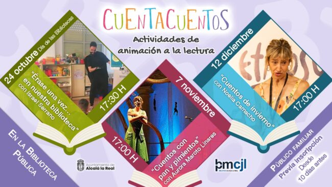 Cartel CUENTACUENTOS BIBLIOTECA 2025