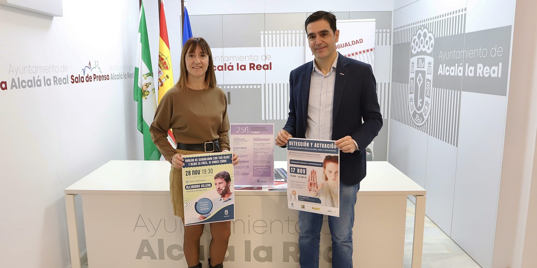 Marino y Dulce actos 25N