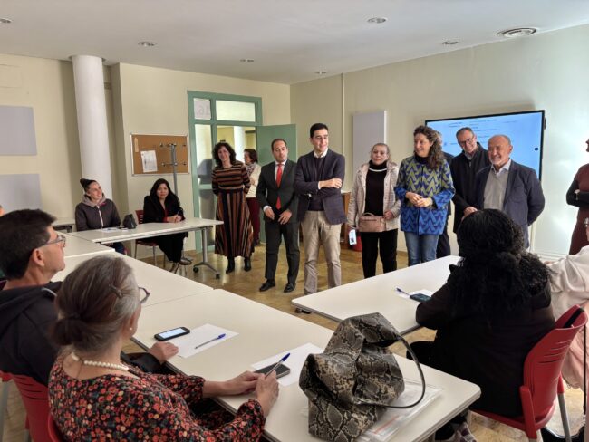 Marino y delegada Empleo Andalucía Orienta 2025