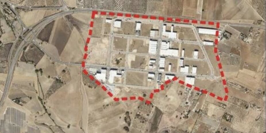 Polígono Llano Mazuelos aérea