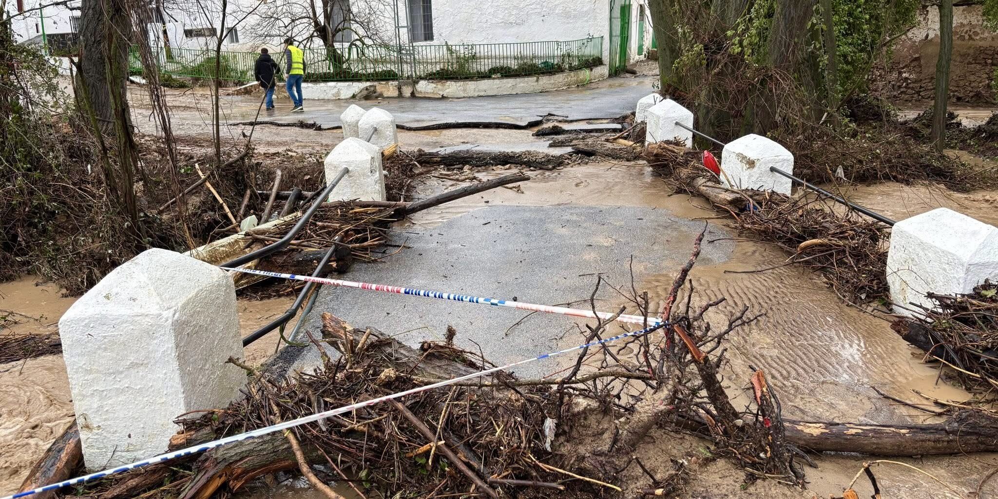Puente La Tahona temporal