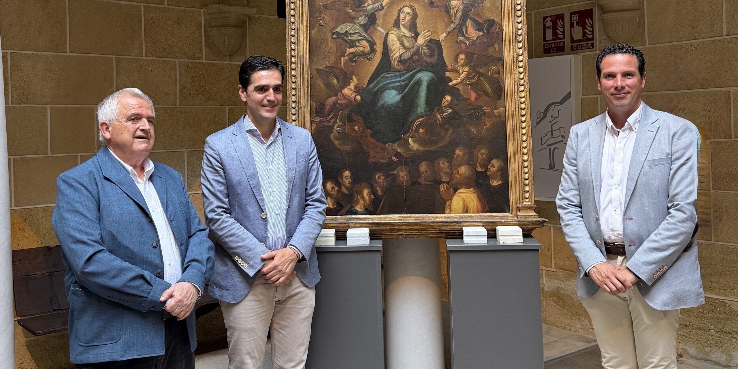 Presentación La Asunción Marino con José y Lázaro Gila